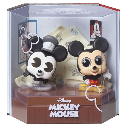 Disney Doorables Grand Entrance, 2-teiliges Mickey Mouse-Sammlerset, 7,6 cm große Figuren, Kinderspielzeug ab 5 Jahren, Amazon Exclusive von Just Play von DOORABLES