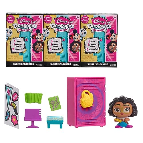 DOORABLES Academy Surprise Locker, 3 Stück, Kinderspielzeug ab 5 Jahren DOORABLES Academy Surprise Locker, 3 Stück, Kinderspielzeug ab 5 Jahren von Just Play