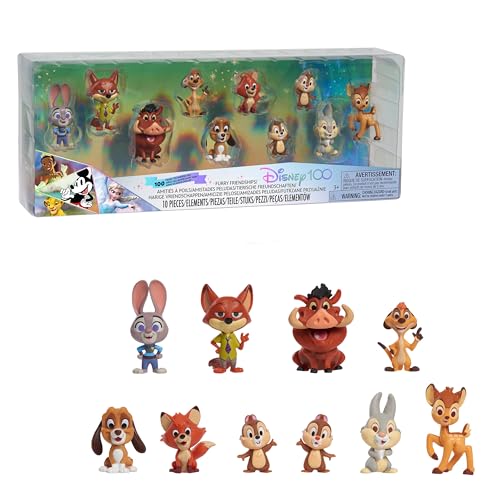 Disney 46034 D100 Celebration Figure Pack-Furry Friendships von Just Play