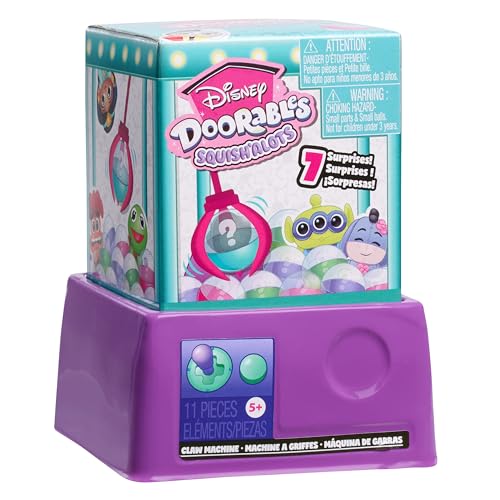 Disney Doorables Whatcha Gotcha-Greifautomat mit Sammelfiguren, 11-teilig, mehr für Kinder ab 5 Jahren von Just Play von Just Play