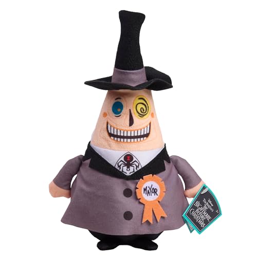Disney Tim Burton's The Nightmare Before Christmas Plüschtier, 21,6 cm, weiches Material, offizielles Spielzeug für Kinder ab 3 Jahren, Korbfüllungen und kleine Geschenke von Just Play