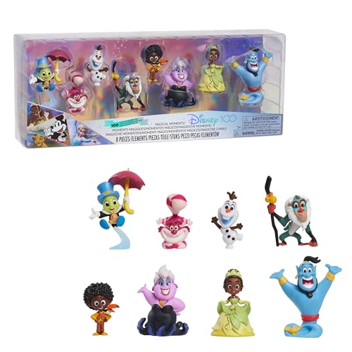 Disney100 Jahre Magical Moments, Limited Edition 8-teiliges Figurenset, offiziell lizenziertes Kinderspielzeug für Kinder ab 3 Jahren Just Play von Just Play