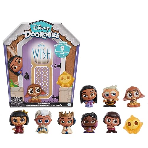 Disney Doorables New Wish Collector Peek, Überraschungspackung für Sammler, 3,8 cm große Exklusive Figuren, Kinderspielzeug ab 5 Jahren von Just Play von Just Play