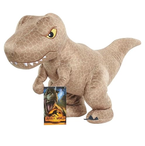 Jurassic World Tyrannosaurus Rex Plüschtier für Kinder ab 3 Jahren, groß, 30,5 cm von Just Play