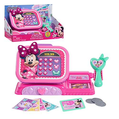 Just Play 89929 Minnie Mouse Disney Junior Bowtique Registrierkasse, zum Stylen und Spielen, Mehrfarbig, 17.78 von Just Play