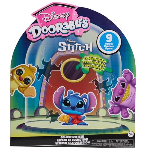 Just Play Disney Doorables Stitch Experiments Collection Peek Sammelfiguren, 3,8 cm große Figuren, Exklusive Spielzeugfiguren inspiriert von Disneys Lilo & Stitch, Kinderspielzeug ab 5 Jahren Just Play Disney Doorables Stitch Experiments Collection Peek Sammelfiguren, 3,8 cm große Figuren, Exklusive Spielzeugfiguren inspiriert von Disneys Lilo & Stitch, Kinderspielzeug ab 5 Jahren von Just Play