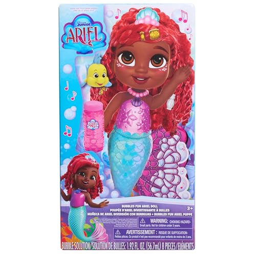 Just Play Disney Junior Arielle Meerjungfrau Spielfigur mit Seifenblaseneffekt und Soundfunktion, 8-teilig, Kinderspielzeug ab 3 Jahren Just Play Disney Junior Arielle Meerjungfrau Spielfigur mit Seifenblaseneffekt und Soundfunktion, 8-teilig, Kinderspielzeug ab 3 Jahren von Just Play