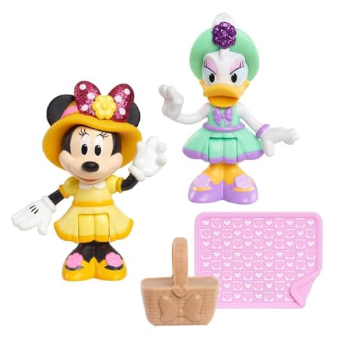 Just Play Disney Junior Minnie Mouse bewegliche Sammelfiguren Spielset mit Korb und Decke 2-Pack Minnie Mouse und Daisy Duck Tea Party-Set 5cm, ab 3 Jahren Just Play Disney Junior Minnie Mouse bewegliche Sammelfiguren Spielset mit Korb und Decke 2-Pack Minnie Mouse und Daisy Duck Tea Party-Set 5cm, ab 3 Jahren von Just Play