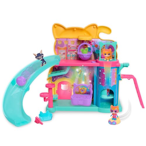 Just Play Disney Junior SuperKitties Purr ‘N’ Play-Spielset und Accessoires, 50 cm groß, 10-teilig, Kinderspielzeug ab 3 Jahren Just Play Disney Junior SuperKitties Purr ‘N’ Play-Spielset und Accessoires, 50 cm groß, 10-teilig, Kinderspielzeug ab 3 Jahren von Just Play