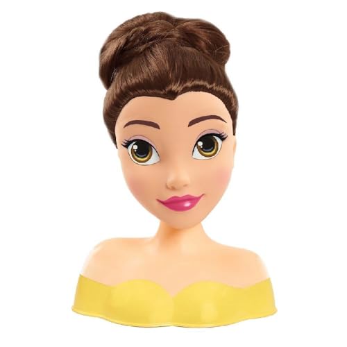 Just Play Disney Princess Belle Frisierkopf Mini 14cm mit Haarbürste für Styling-Spaß, ab 3 Jahren Just Play Disney Princess Belle Frisierkopf Mini 14cm mit Haarbürste für Styling-Spaß, ab 3 Jahren von Just Play