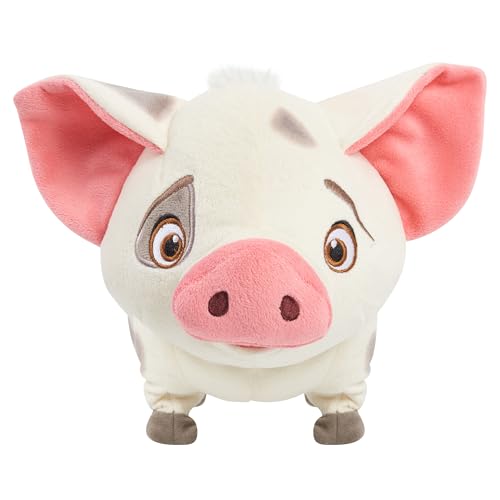 Just Play Disney Princess Moana Walk & Snort Pua Plüschtier, Geräusche, Bewegung, Stofftier, Schwein, Kinderspielzeug ab 3 Jahren Just Play Disney Princess Moana Walk & Snort Pua Plüschtier, Geräusche, Bewegung, Stofftier, Schwein, Kinderspielzeug ab 3 Jahren von Just Play