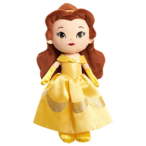 Just Play Disney Prinzessin So Sweet Plüsch Belle in gelbem Kleid, 30,5 cm Plüschtier, Die Schöne und das Biest von Just Play