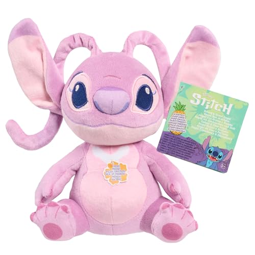 Just Play Disney Stitch Sound and Scent – 15 cm kleines Plüschtier Angel, rosa, Kinderspielzeug ab 2 Jahren Just Play Disney Stitch Sound and Scent – 15 cm kleines Plüschtier Angel, rosa, Kinderspielzeug ab 2 Jahren von Just Play