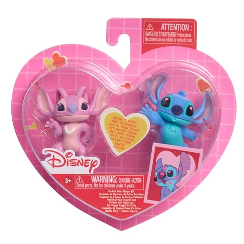 Just Play Disney Stitch Valentine Perfect Pairs Figure Set, Kids Toys for Ages 3 Up by Just Play Disney Stitch Valentine Perfect Pairs Figure Set, Kids Toys for Ages 3 Up by von Just Play