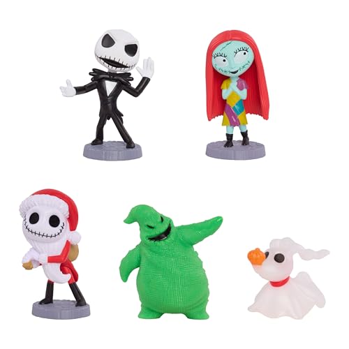 Just Play Disney Tim Burton‘s The Nightmare Before Christmas, Sammelfiguren-Set, 4-teilig, Kinderspielzeug ab 3 Jahren von Just Play