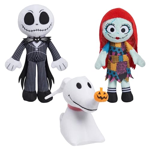 Just Play Disney Tim Burtons The Nightmare Before Christmas Kleines Plüsch-Paket, Plüschpuppen, Kinderspielzeug ab 3 Jahren Just Play Disney Tim Burtons The Nightmare Before Christmas Kleines Plüsch-Paket, Plüschpuppen, Kinderspielzeug ab 3 Jahren von Just Play