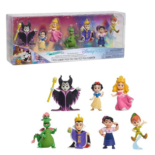 Just Play Disney100 Years of Enchantment Celebration Collection Limited Edition, 7-teiliges Spielfiguren-Set, offizielles Lizenzprodukt für Kinder ab 3 Jahren Just Play Disney100 Years of Enchantment Celebration Collection Limited Edition, 7-teiliges Spielfiguren-Set, offizielles Lizenzprodukt für Kinder ab 3 Jahren von Just Play