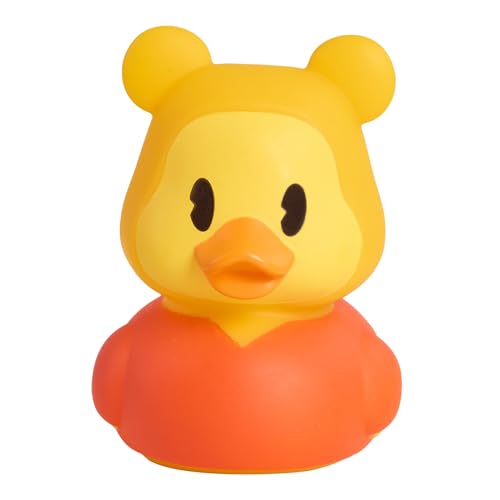 Just Play Gummienten – Duckalooz, Pooh Bär, 7,6 cm Badespielzeug von Just Play