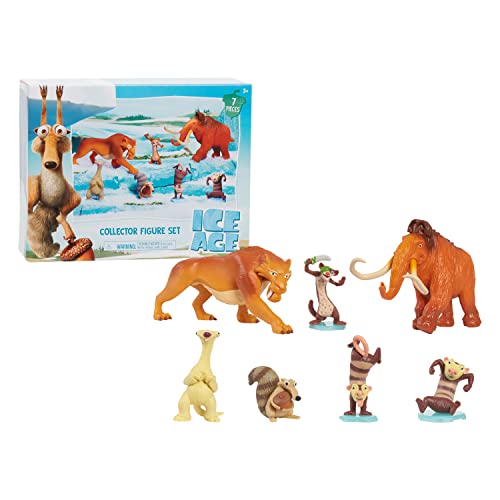 Just Play Ice Age Sammlerfiguren-Set, Eiszeit-Sammlerfiguren-Set, 7 Stück, mehrfarbig von Just Play