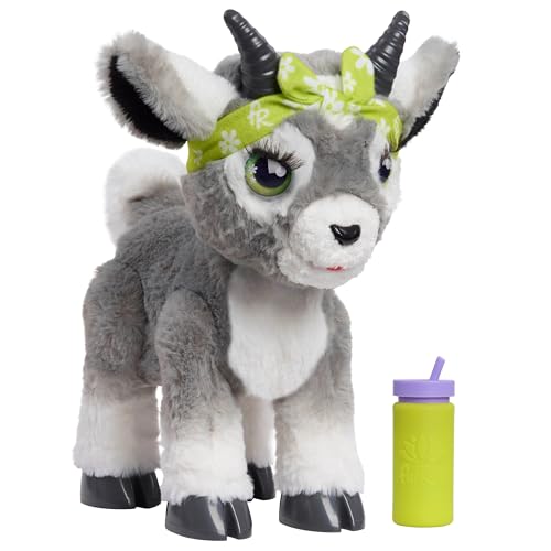 Just Play furReal Daisy, die Yoga-Ziege, interaktives Spielzeug, 29 cm große Plüsch-Ziege mit Soundeffekten, Kinderspielzeug ab 4 Jahren Just Play furReal Daisy, die Yoga-Ziege, interaktives Spielzeug, 29 cm große Plüsch-Ziege mit Soundeffekten, Kinderspielzeug ab 4 Jahren von Just Play