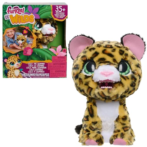 Just Play furReal Lil Wilds Lolly der Leopard, interaktives Spielzeug, 20 cm großer, Kinderspielzeug ab 4 Jahren Just Play furReal Lil Wilds Lolly der Leopard, interaktives Spielzeug, 20 cm großer, Kinderspielzeug ab 4 Jahren von Just Play