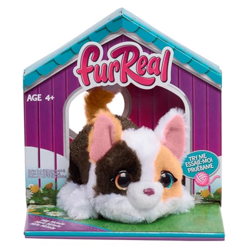 Just Play furReal My Minis Kätzchen, interaktives Spielzeug, kleines Plüschkätzchen mit Bewegung, Stofftiere, Kinderspielzeug ab 4 Jahren von Just Play