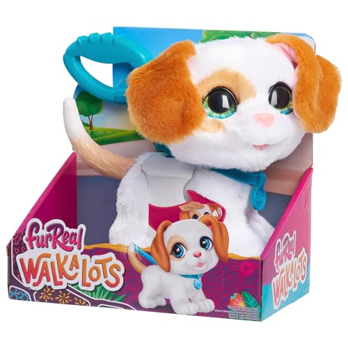 Just Play furReal Walk-A-Lots Big Wags, interaktives Spielzeug, 20,3 cm großer, hüpfender Plüschwelpe mit Soundeffekten, Kinderspielzeug ab 4 Jahren Just Play furReal Walk-A-Lots Big Wags, interaktives Spielzeug, 20,3 cm großer, hüpfender Plüschwelpe mit Soundeffekten, Kinderspielzeug ab 4 Jahren von Just Play