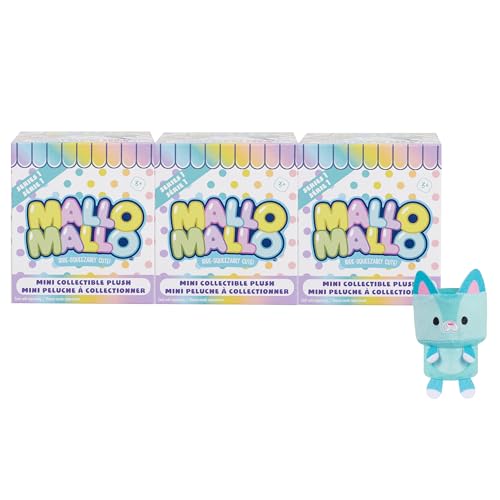 Mallo Mallo Mini-Sammeltier Plüschtiere, Blind-Sammelstück, 3er-Pack, Kinderspielzeug ab 3 Jahren Just Play von Just Play