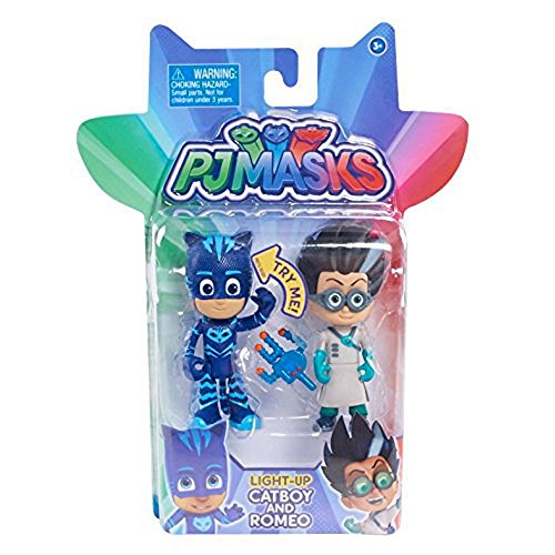 PJ Masks – Pyjamahelden – Catboy & Romeo – 2 Spielfiguren 7,5 cm von Just Play