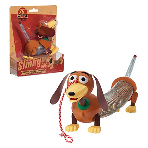 Retro Slinky Dog Jr, das Original Frühlingsspielzeug, Laufspielzeug, Spielzeug für Kinder ab 18 Monaten Just Play von Just Play