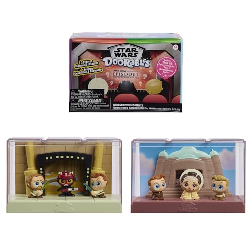 Star Wars™ Doorables Widescreen Moments – Star Wars: DIE DUNKLE BEDROHUNG™, Sammelfiguren, Kinderspielzeug ab 5 Jahren von Just Play von Just Play