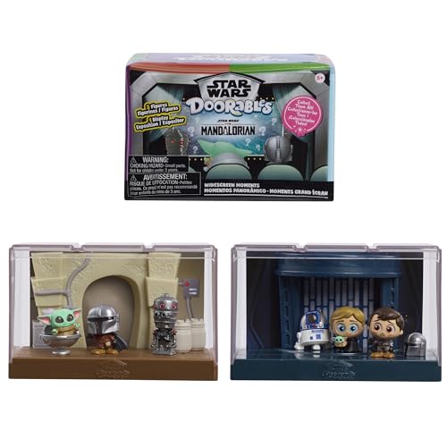 Star Wars™ Doorables Widescreen Moments – Star Wars: The Mandalorian™, Sammelfiguren, Kinderspielzeug ab 5 Jahren von Just Play von Just Play