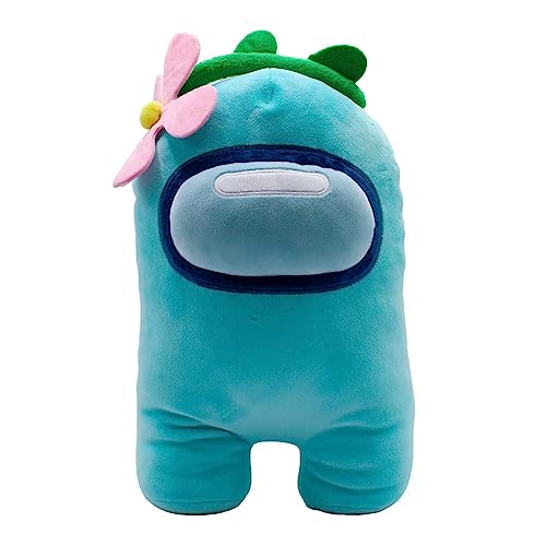 Among Us Mega Plüsch, 30,5 cm, Aqua mit Blume Among Us Mega Plüsch, 30,5 cm, Aqua mit Blume von Just Toys LLC
