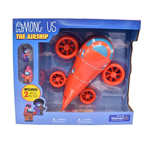 Just Toys LLC Among Us Luftschiff-Spielset mit Minifiguren von Just Toys LLC