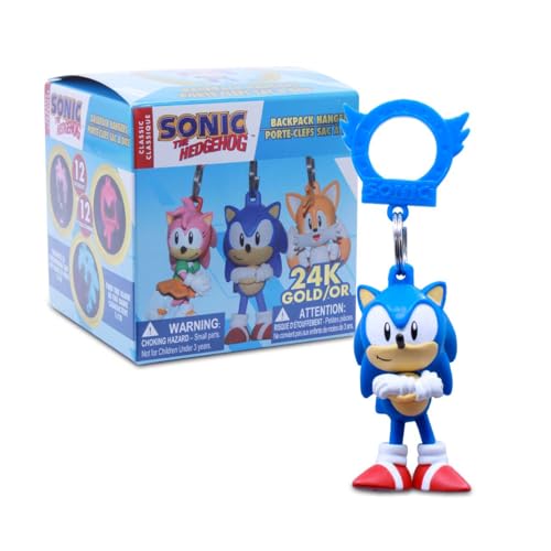 Just Toys LLC Sonic the Hedgehog Rucksack-Kleiderbügel, Multi, Serie 3 Just Toys LLC Sonic the Hedgehog Rucksack-Kleiderbügel, Multi, Serie 3 von Just Toys LLC