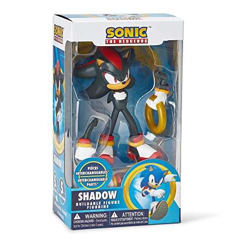 Just Toys Sonic the Hedgehog baubare Figuren (Schatten), JTSC-4133, Mehrfarbig von Just Toys LLC