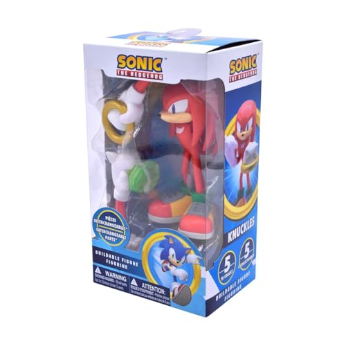 Just ToysSonic the Hedgehog baubare Figuren (Knuckles), (JTSC-4132) von Just Toys LLC