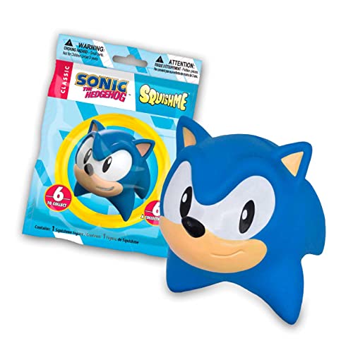 Sonic SquishMe Serie 1, Mystery Pack, 1 Figure von 6 von Just Toys LLC