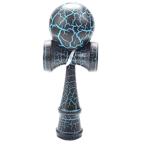 Juwaacoo Spielzeug Aussen Sports Kendama Spielzeug Ball Kinder und Erwachsene Aussen Ball Sportarten Riss Buchen Buntes Design Schwarz und Blau Juwaacoo Spielzeug Aussen Sports Kendama Spielzeug Ball Kinder und Erwachsene Aussen Ball Sportarten Riss Buchen Buntes Design Schwarz und Blau von Juwaacoo