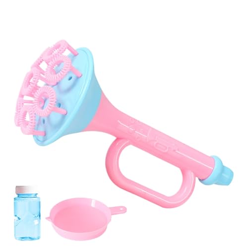Bubble Maker, Kids Bubble Wand, Bubble Wand Toy, Outdoor Bubble Toys, Bubble Trumpet Outdoor Toy for Children, Creates Hundreds Kids Bubble Wand Toy with Solution, Perfect for Outdoor Fun von Jvjggag