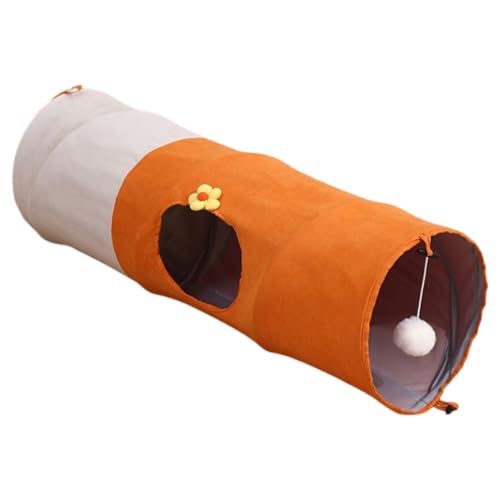Cat Tunnel Toy, Interactive Lair Tube, Foldable Pet Entertainment Tunnel for Small Spaces Training Playtime Resting Enrichment Indoor Outdoor Use Apartment Travel Kitten Activity Cave Ball Cat Tunnel Toy, Interactive Lair Tube, Foldable Pet Entertainment Tunnel for Small Spaces Training Playtime Resting Enrichment Indoor Outdoor Use Apartment Travel Kitten Activity Cave Ball von Jvjggag