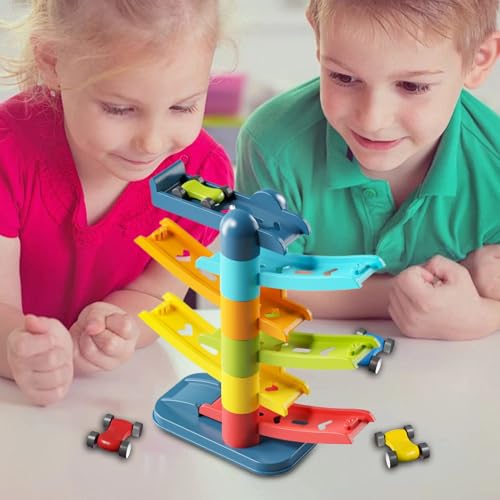Jvjggag Autorennbahn,Fahrzeug Spielzeug Set - Interaktives Spielset Fördert Motorik Lernspielzeug Ab 3 Jahre Jvjggag Autorennbahn,Fahrzeug Spielzeug Set - Interaktives Spielset Fördert Motorik Lernspielzeug Ab 3 Jahre von Jvjggag