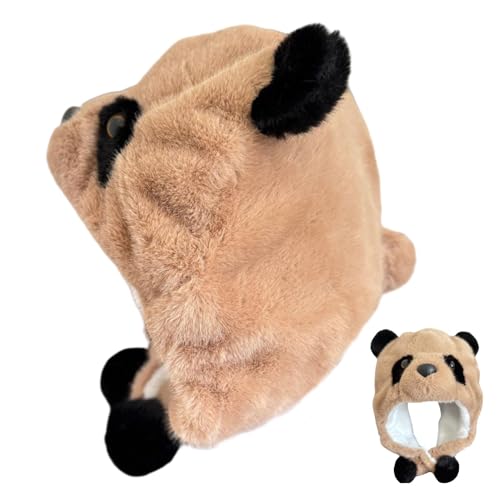 Jvjggag Panda Ear Beanie, Cute Animal Ear Cap, Soft Panda Headdress For Cosplay, Winter Wear, Family Fun, Outdoor Activities, Kids' Outfits, Daily Use, And Warmth With 14.17x13.39 Inches Jvjggag Panda Ear Beanie, Cute Animal Ear Cap, Soft Panda Headdress For Cosplay, Winter Wear, Family Fun, Outdoor Activities, Kids' Outfits, Daily Use, And Warmth With 14.17x13.39 Inches von Jvjggag