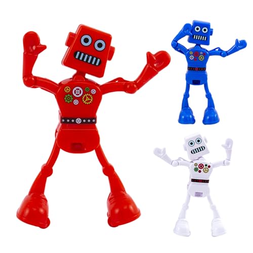 Jvjggag Windup Toys, Dancing Robot Toy, Toddler Interactive Play, Fun Wind-Up Action, No Battery Needed, Easter Travel Bath Halloween Party Gift, Robot Toy for Easter, 4.53 von Jvjggag