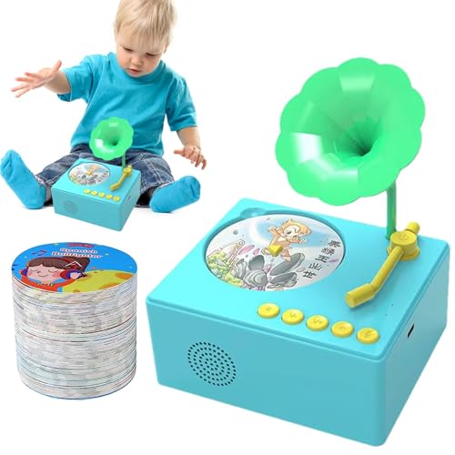 Kids Phonograph Record Player, Kids Gramophone Phonograph Record Player Toy, Toddler Gramophone Storytelling Toys for Kids Aged 2 to 6, Educational Music Toy for Creative Play, Kids Record Player Toy, Kids Phonograph Record Player, Kids Gramophone Phonograph Record Player Toy, Toddler Gramophone Storytelling Toys for Kids Aged 2 to 6, Educational Music Toy for Creative Play, Kids Record Player Toy, von Jvjggag