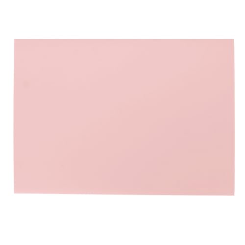 Jwthee Gummistempelblock, A4 Gummistempelblatt für glatte Gravur, für professionelle und kommerzielle Anfänger (Rosa) von Jwthee