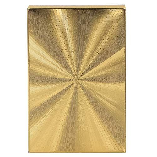 Jwthee Karten Spielen, wasserdicht Poker Vintage Waschable professionell wiederverwendbares Goldfolie Plastik -Plastiktischspiel für Party und Spiel Jwthee Karten Spielen, wasserdicht Poker Vintage Waschable professionell wiederverwendbares Goldfolie Plastik -Plastiktischspiel für Party und Spiel von Jwthee