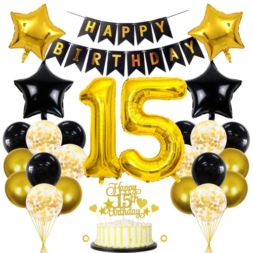 15 Geburtstag Deko Junge Mädchen Luftballon 15.geburtstag Deko Schwarz Gold Geburtstagsdeko 15 Jahre Mann 15 Luftballon Gold 15 Jahre Geburtstagdeko Mann Deko 15 Geburtstag Mädchen Junge Luftballons 15 Geburtstag Deko Junge Mädchen Luftballon 15.geburtstag Deko Schwarz Gold Geburtstagsdeko 15 Jahre Mann 15 Luftballon Gold 15 Jahre Geburtstagdeko Mann Deko 15 Geburtstag Mädchen Junge Luftballons von Jxuzh