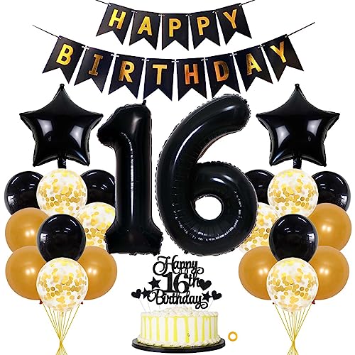 16 Geburtstag Deko Junge Mädchen Luftballon 16.geburtstag Deko Gold Schwarz Geburtstagsdeko 16 Jahre Mann 16 Luftballon Gold 16 Jahre Geburtstagdeko Mann Deko 16 Geburtstag Mädchen Junge Luftballons 16 Geburtstag Deko Junge Mädchen Luftballon 16.geburtstag Deko Gold Schwarz Geburtstagsdeko 16 Jahre Mann 16 Luftballon Gold 16 Jahre Geburtstagdeko Mann Deko 16 Geburtstag Mädchen Junge Luftballons von Jxuzh