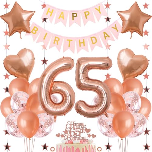 Jxuzh 65. Geburtstag Dekoration Mädchen Deko 65. Geburtstag Mädchen Luftballon 65. Geburtstag Rosegold Geburtstagsdeko 65 Rosegold Happy Birthday 65 Geburtstag Deko 65 Jahr Geburtstag Mädchen 33pcs Jxuzh 65. Geburtstag Dekoration Mädchen Deko 65. Geburtstag Mädchen Luftballon 65. Geburtstag Rosegold Geburtstagsdeko 65 Rosegold Happy Birthday 65 Geburtstag Deko 65 Jahr Geburtstag Mädchen 33pcs von Jxuzh